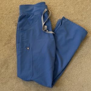 Figs Kade Scrub Pants - Ceil Blue XSP